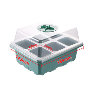 Planet Gates 2281 6/12/13 Grid Ventilation Germination Box With Ventilation Hole Cultivation Planting Box Square Round Seedling Starter Tray
