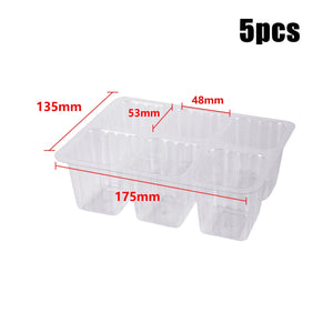 Planet Gates 2281 6/12/13 Grid Ventilation Germination Box With Ventilation Hole Cultivation Planting Box Square Round Seedling Starter Tray