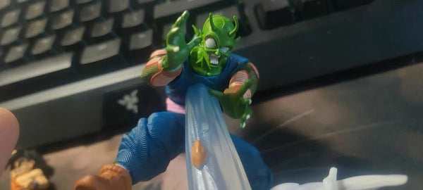 Planet Gates 22cm Anime Dragon Ball Z Majin Buu Vs Son Goku Figurine Gk Statue Action Figures Pvc Collection Model For Children Gifts Toy