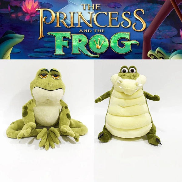 Planet Gates 22cm Disney Movie Peripherals The Princess And The Frog Plush Toys Stuffed Soft Doll Toy Cartoon Animal Plush Gifts For Children