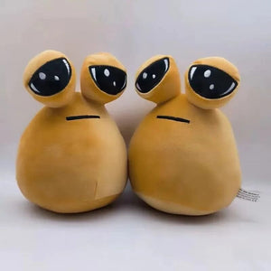 Planet Gates 22cm Hot Game My Pet Alien Pou Plush Toy Furdiburb Emotion Alien Plushie Stuffed Animal Pou Doll Birthday Christmas Gift
