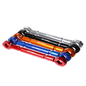 Planet Gates 22mm CNC Aluminum Motorcycle/Scooter/Sport-bike/Cycle Reinforced Crossbar Motor Phone/GPS/Spotlight/Headlights Mounting Bracket