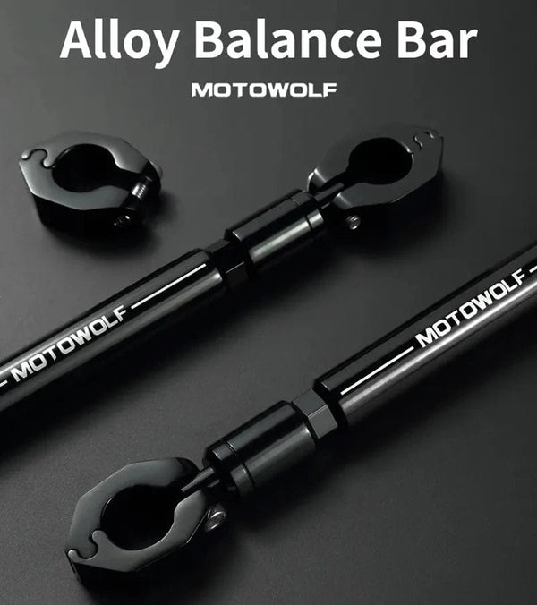 Planet Gates 22mm CNC Aluminum Motorcycle/Scooter/Sport-bike/Cycle Reinforced Crossbar Motor Phone/GPS/Spotlight/Headlights Mounting Bracket