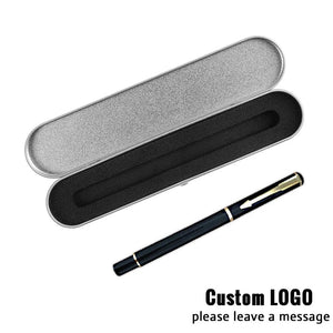 Planet Gates 23 / black Exquisite Gift Box Ballpoint Pen Set Business Customized Logo Office Accessories Student Teacher Gift Writing Pens Carving Name