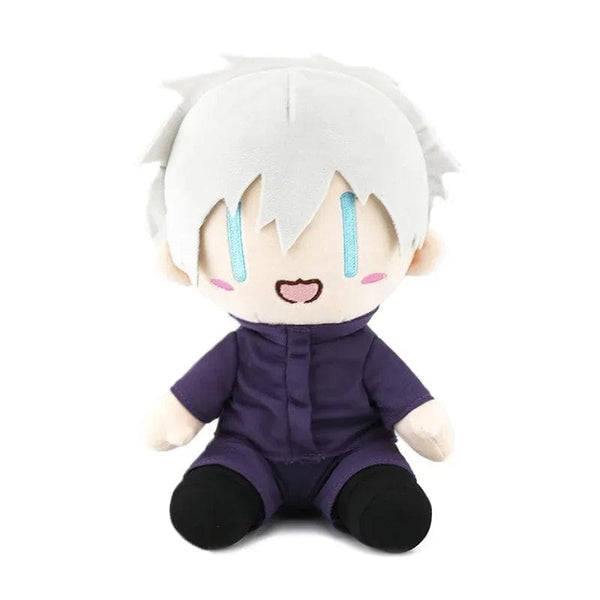 Planet Gates 23cm 2 Jujutsu Kaisen Plush Satoru Gojo Fushiguro Megumi Itadori Yuji Inumaki Toge Anime Figure Stuffed Kawaii Doll Children's gift toy