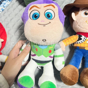Planet Gates 23cm Cute Woody Buzz Lightyear Plush Toy Lovely Stuffed Anime Jessie Plushies Pendant Cartoon Doll Home Decor Xmas Gifts
