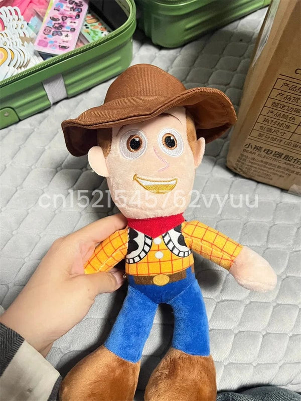 Planet Gates 23cm Cute Woody Buzz Lightyear Plush Toy Lovely Stuffed Anime Jessie Plushies Pendant Cartoon Doll Home Decor Xmas Gifts