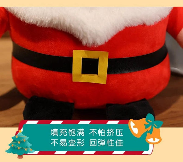 Planet Gates 23cm elk / 20cm 20CM Cute Christmas Series Doll Santa Claus Elk Plush Toy Stuffed Soft Snowman Deer Toys for Kids Girls Xmas Gift Decor Props