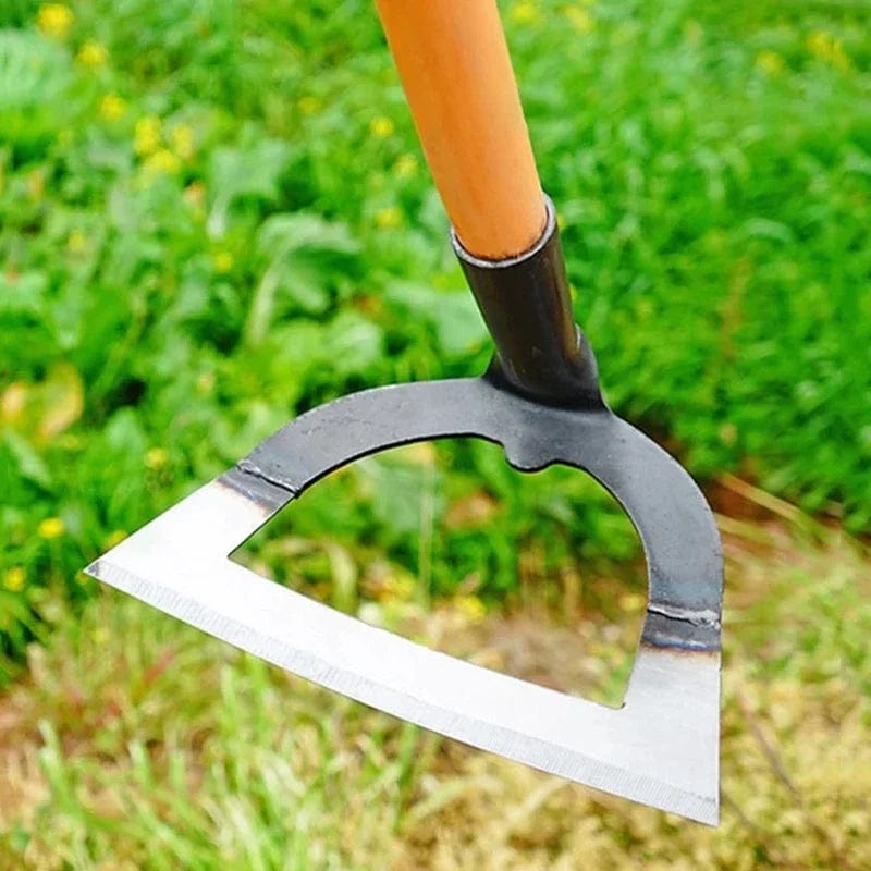 Planet Gates 23cm Hollow Hoe Weeding Rake Labor-saving Weeding & Loosening Soil Artifact Harrow Handheld steel weeding hoe Hoe Farm Tool Gardening