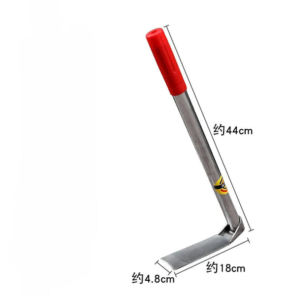 Planet Gates 23cm Hollow Hoe Weeding Rake Labor-saving Weeding & Loosening Soil Artifact Harrow Handheld steel weeding hoe Hoe Farm Tool Gardening