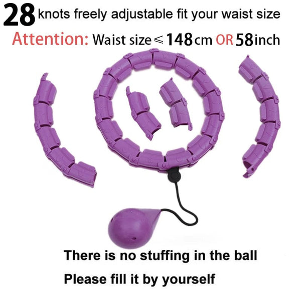 Planet Gates 24-32 Sections Fitness Smart Sport Hoop Adjustable Thin Waist Exercise Gym Circle Ring Fitness Equipment Waist Easy weight loss