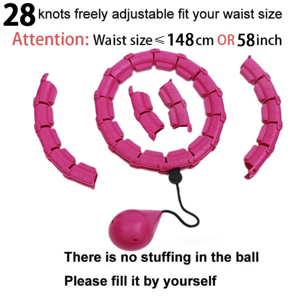 Planet Gates 24-32 Sections Fitness Smart Sport Hoop Adjustable Thin Waist Exercise Gym Circle Ring Fitness Equipment Waist Easy weight loss