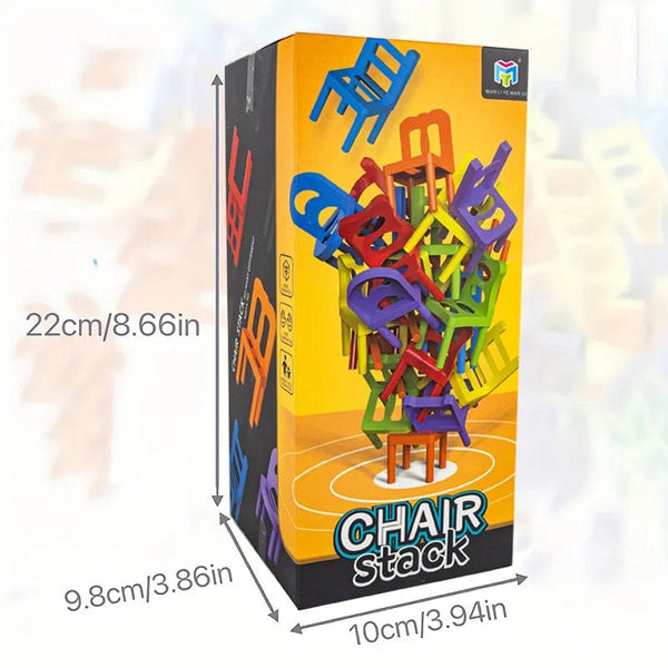 Planet Gates 24-42pc children's puzzle folding chair toy parent-child interactive game for kids chair stack party game juego social games