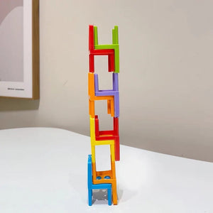 Planet Gates 24-42pc children's puzzle folding chair toy parent-child interactive game for kids chair stack party game juego social games