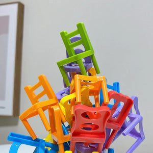 Planet Gates 24-42pc children's puzzle folding chair toy parent-child interactive game for kids chair stack party game juego social games