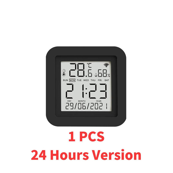 Planet Gates 24 H Version Tuya Smart WiFi Universal IR Remote Temperature Humidity Sensor for Air Conditioner TV AC Works with Alexa,Google Home Yandex