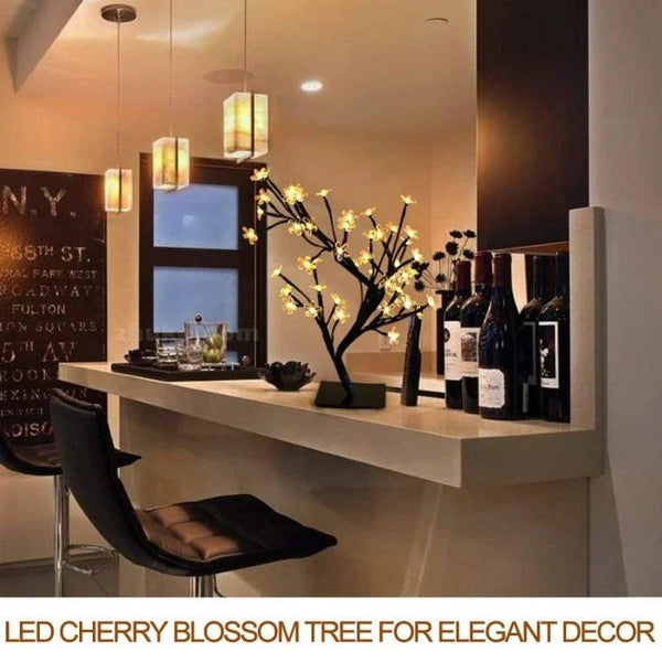 Planet Gates 24 LED Rose Flower Tree Lights USB Table Lamp Fairy Maple Leaf Night Light Home Party Christmas Wedding Bedroom Decoration Gift
