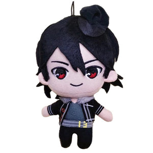 Planet Gates 24 Style 10-15cm Ensemble Stars Doll Sakuma Ritsu Sena Izumi Mika Kagehira Stuffed Dolls Kawaii Sakuma Plush Toy Gift for Kid