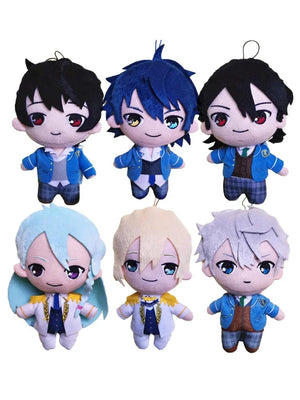 Planet Gates 24 Style 10-15cm Ensemble Stars Doll Sakuma Ritsu Sena Izumi Mika Kagehira Stuffed Dolls Kawaii Sakuma Plush Toy Gift for Kid