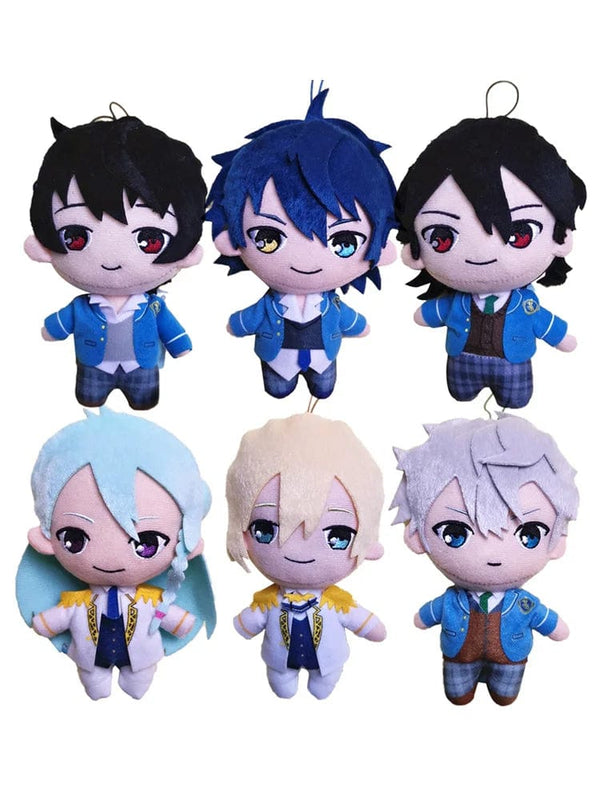 Planet Gates 24 Style 10-15cm Ensemble Stars Doll Sakuma Ritsu Sena Izumi Mika Kagehira Stuffed Dolls Kawaii Sakuma Plush Toy Gift for Kid