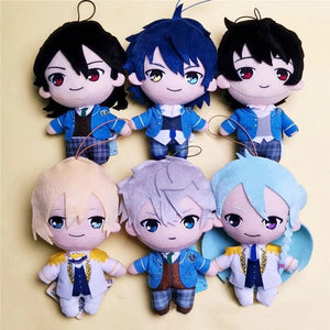 Planet Gates 24 Style 10-15cm Ensemble Stars Doll Sakuma Ritsu Sena Izumi Mika Kagehira Stuffed Dolls Kawaii Sakuma Plush Toy Gift for Kid
