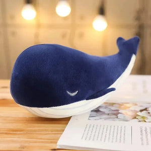 Planet Gates 24cm / Blue 25cm Cartoon Soft Little Blue Whale Plush Toys Stuffed Sea Animals Pillow Lovely Fish Dolphin Dolls for Girls Kids Birthday Gift