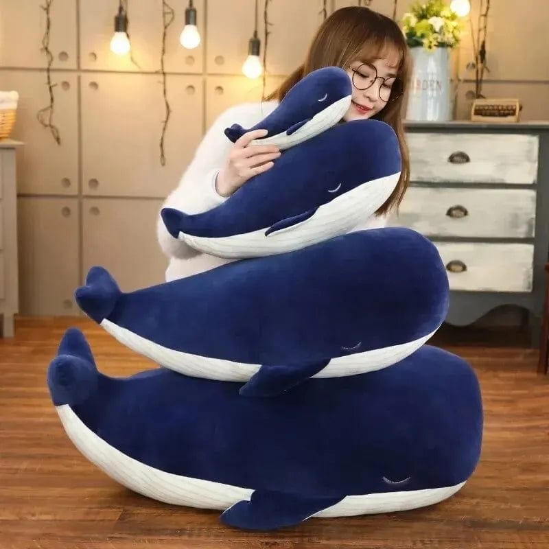 Planet Gates 24cm / Blue 25cm Cartoon Soft Little Blue Whale Plush Toys Stuffed Sea Animals Pillow Lovely Fish Dolphin Dolls for Girls Kids Birthday Gift