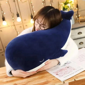 Planet Gates 24cm / Blue 25cm Cartoon Soft Little Blue Whale Plush Toys Stuffed Sea Animals Pillow Lovely Fish Dolphin Dolls for Girls Kids Birthday Gift