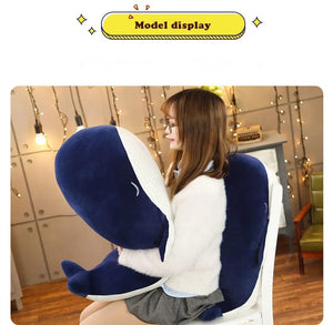 Planet Gates 24cm / Blue 25cm Cartoon Soft Little Blue Whale Plush Toys Stuffed Sea Animals Pillow Lovely Fish Dolphin Dolls for Girls Kids Birthday Gift