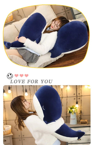 Planet Gates 24cm / Blue 25cm Cartoon Soft Little Blue Whale Plush Toys Stuffed Sea Animals Pillow Lovely Fish Dolphin Dolls for Girls Kids Birthday Gift