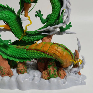Planet Gates 24cm Dragon Ball Anime Figure Shenron Figure Goku And Shenron Figurine Model Pvc Statue Doll Collection Room Toy Gifts