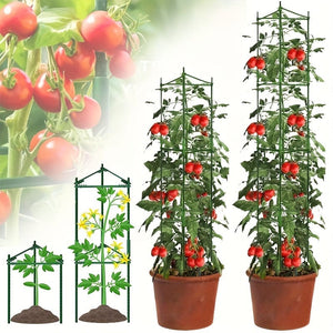 Planet Gates 24pcs/33pcs Plant Cages 119.99/159.99cm Tomato Cages Deformable Plant Supports Tomato Support Garden Plant Cages Multi-Functional Tomato Cucumber Trellis For Climbing Vegetables