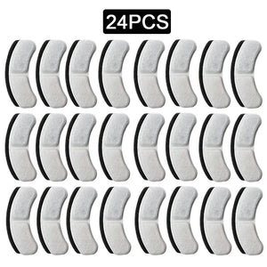 Planet Gates 24pcs Replacement Activated Carbon Filter For Cat Water Fountain Resin Filter Element Purify Water Dog Cat water Dispenser Accessories