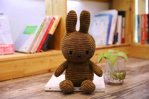 Planet Gates 25-30CM Cute Doll Rag Baby Gift Rabbit Doll Toy Kids Sleeping Back Cushion Cute Stuffed Bunny Baby Accompany Doll Companion Appease Toys