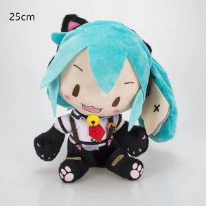 Planet Gates 25-32cm Japanese Anime Plush Stuffed Toy Hatsune Miku Plush Doll Soft Pillow Future Doll Cute Christmas Gift for Children