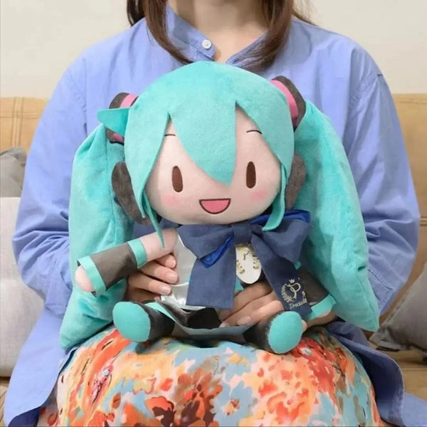 Planet Gates 25-32cm Japanese Anime Plush Stuffed Toy Hatsune Miku Plush Doll Soft Pillow Future Doll Cute Christmas Gift for Children