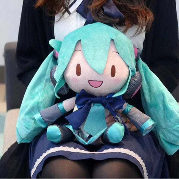 Planet Gates 25-32cm Japanese Anime Plush Stuffed Toy Hatsune Miku Plush Doll Soft Pillow Future Doll Cute Christmas Gift for Children