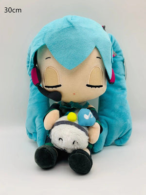 Planet Gates 25-32cm Japanese Anime Plush Stuffed Toy Hatsune Miku Plush Doll Soft Pillow Future Doll Cute Christmas Gift for Children