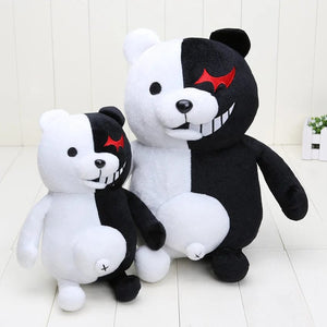 Planet Gates 25/40cm Anime Dangan Ronpa Super Danganronpa 2 Monokuma Black&White Bear Plush Toy Bear Soft Stuffed Animal Dolls Toys