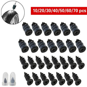 Planet Gates 25 Small 25 Large Car Vacuum Tyre Repair Nail 70pcs Motorcycle Truck Scooter Bike Tire Puncture Repair Tubeless Tools for Car Tire Repair Tools