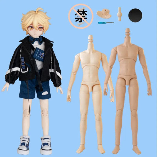 Planet Gates 25 suntan Skin 22cm 23.5cm YMY23/25 Male Body Joint Doll DIY Boy Body for Blyth, GSC Head, Ob22,ob23,ob24 BJD Doll Accessories Toy