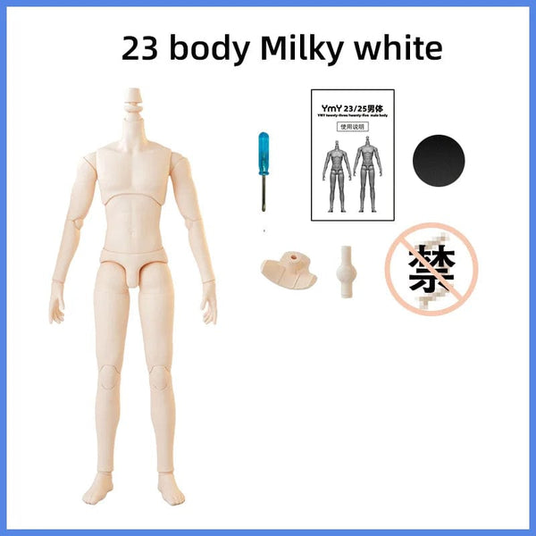 Planet Gates 25 suntan Skin 22cm 23.5cm YMY23/25 Male Body Joint Doll DIY Boy Body for Blyth, GSC Head, Ob22,ob23,ob24 BJD Doll Accessories Toy