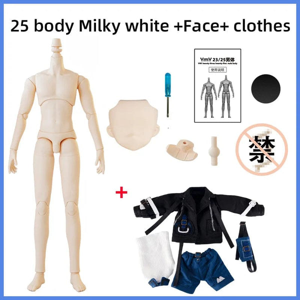 Planet Gates 25 suntan Skin 22cm 23.5cm YMY23/25 Male Body Joint Doll DIY Boy Body for Blyth, GSC Head, Ob22,ob23,ob24 BJD Doll Accessories Toy