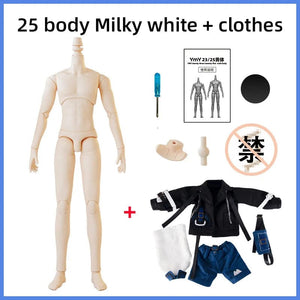 Planet Gates 25 suntan Skin 22cm 23.5cm YMY23/25 Male Body Joint Doll DIY Boy Body for Blyth, GSC Head, Ob22,ob23,ob24 BJD Doll Accessories Toy