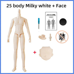 Planet Gates 25 suntan Skin 22cm 23.5cm YMY23/25 Male Body Joint Doll DIY Boy Body for Blyth, GSC Head, Ob22,ob23,ob24 BJD Doll Accessories Toy