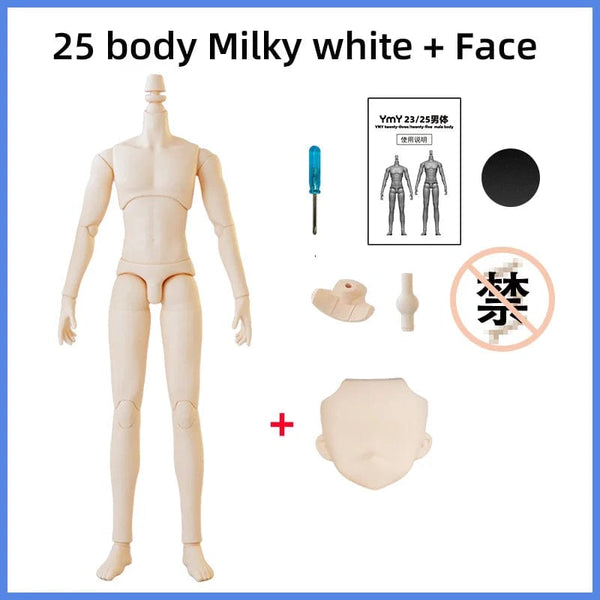 Planet Gates 25 suntan Skin 22cm 23.5cm YMY23/25 Male Body Joint Doll DIY Boy Body for Blyth, GSC Head, Ob22,ob23,ob24 BJD Doll Accessories Toy