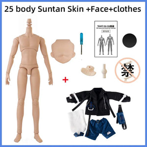 Planet Gates 25 suntan Skin 22cm 23.5cm YMY23/25 Male Body Joint Doll DIY Boy Body for Blyth, GSC Head, Ob22,ob23,ob24 BJD Doll Accessories Toy