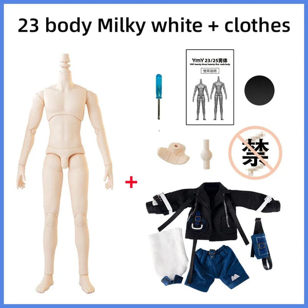 Planet Gates 25 suntan Skin 22cm 23.5cm YMY23/25 Male Body Joint Doll DIY Boy Body for Blyth, GSC Head, Ob22,ob23,ob24 BJD Doll Accessories Toy