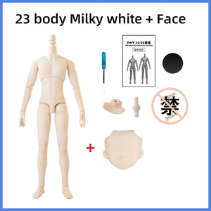 Planet Gates 25 suntan Skin 22cm 23.5cm YMY23/25 Male Body Joint Doll DIY Boy Body for Blyth, GSC Head, Ob22,ob23,ob24 BJD Doll Accessories Toy