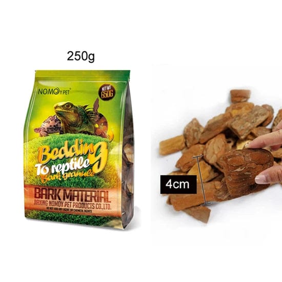 Planet Gates 250g big granules 250g/650g Reptile Lizard Turtle Snake Accessory Bedding Material Pine Tree Bark Granules